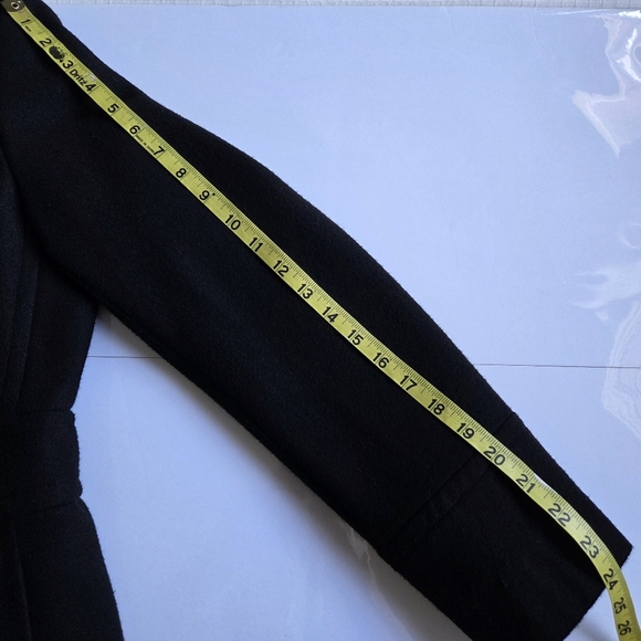 New York & Company Black Peacoat - Picture 6 of 10